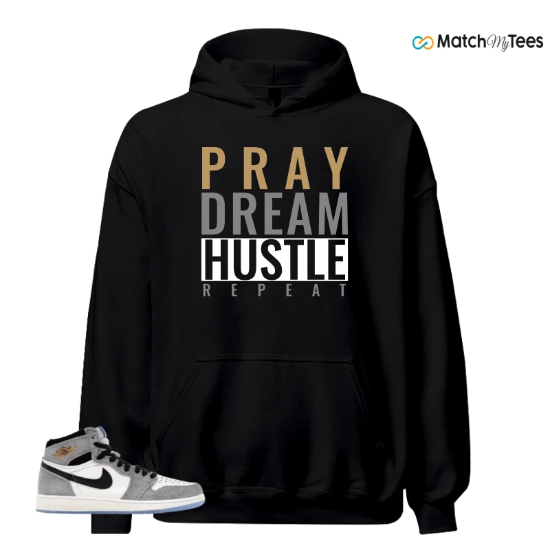 NIKE AIR JORDAN 1 HIGH COOL GREY SNEAKER Matching Tees hoodie