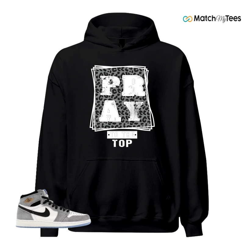 NIKE AIR JORDAN 1 HIGH COOL GREY SNEAKER Matching Tees hoodie