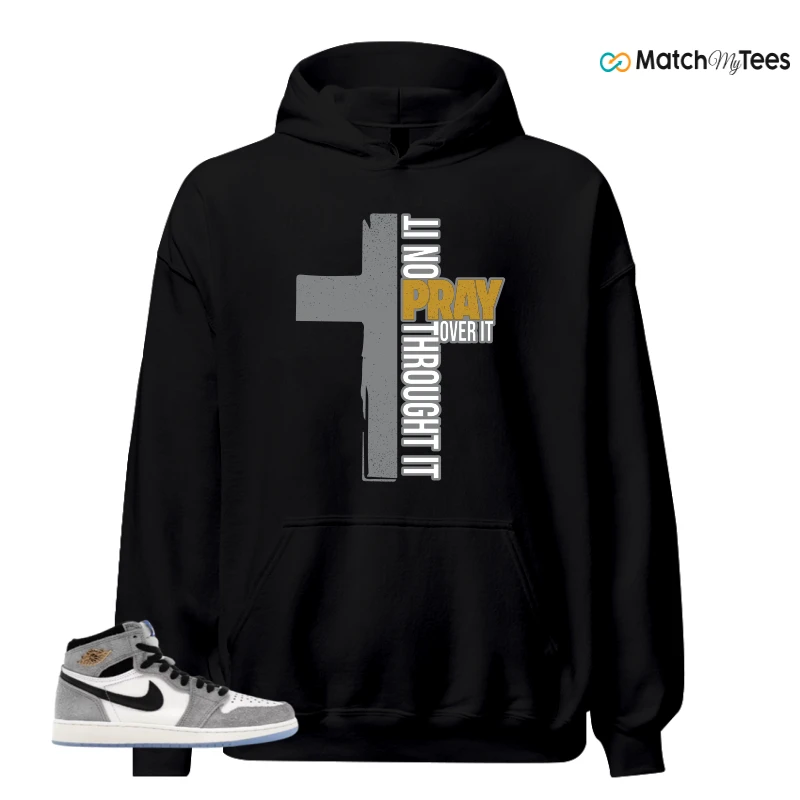 NIKE AIR JORDAN 1 HIGH COOL GREY SNEAKER Matching Tees hoodie