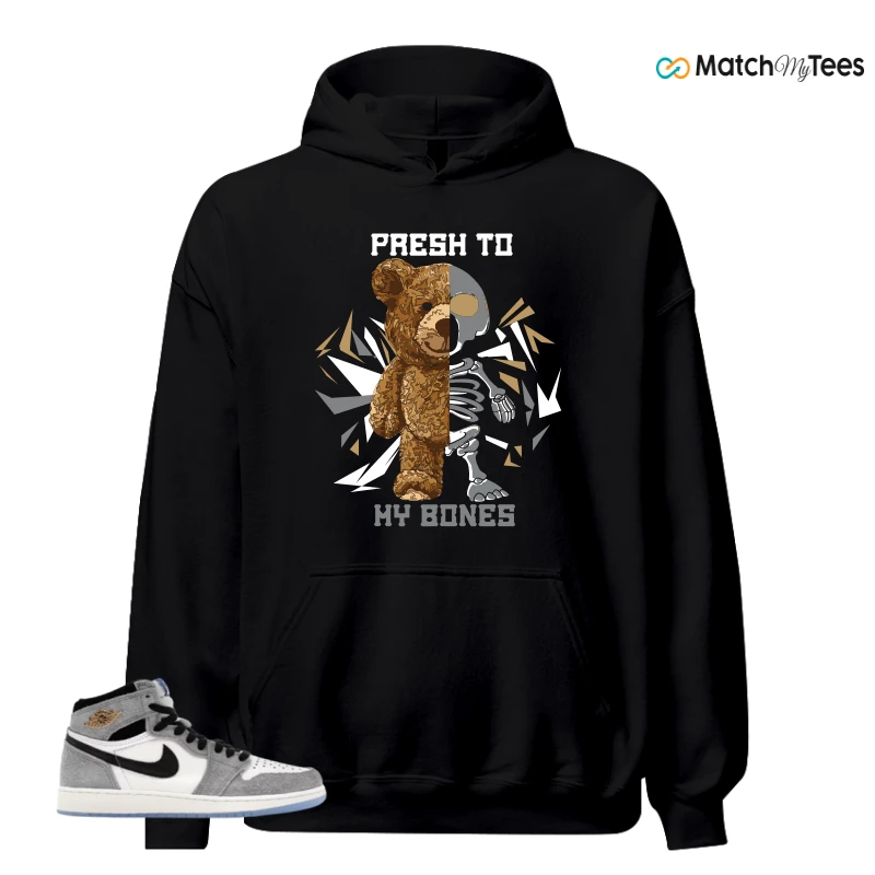 NIKE AIR JORDAN 1 HIGH COOL GREY SNEAKER Matching Tees hoodie