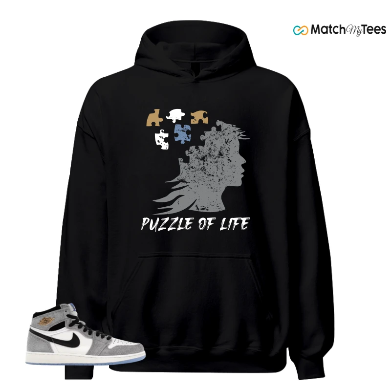 NIKE AIR JORDAN 1 HIGH COOL GREY SNEAKER Matching Tees hoodie