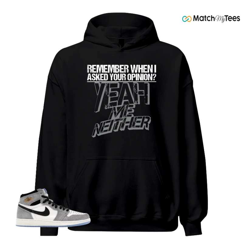 NIKE AIR JORDAN 1 HIGH COOL GREY SNEAKER Matching Tees hoodie