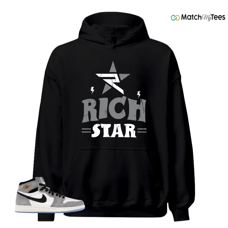 NIKE AIR JORDAN 1 HIGH COOL GREY SNEAKER Matching Tees hoodie