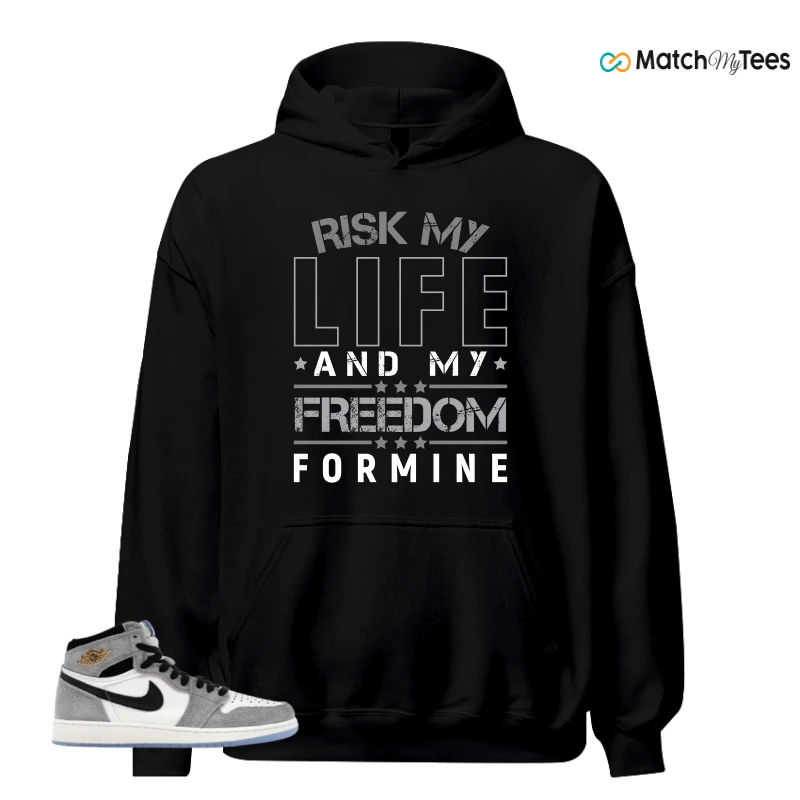NIKE AIR JORDAN 1 HIGH COOL GREY SNEAKER Matching Tees hoodie