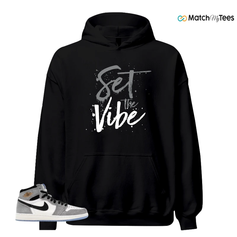 NIKE AIR JORDAN 1 HIGH COOL GREY SNEAKER Matching Tees hoodie