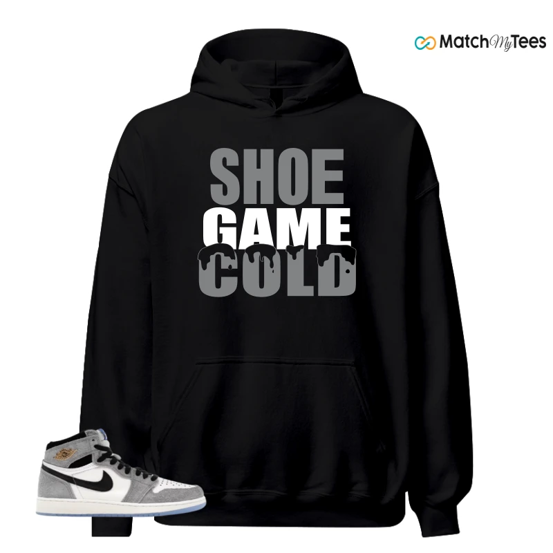NIKE AIR JORDAN 1 HIGH COOL GREY SNEAKER Matching Tees hoodie