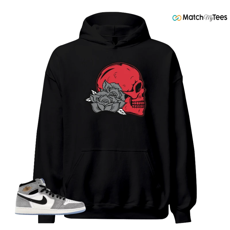NIKE AIR JORDAN 1 HIGH COOL GREY SNEAKER Matching Tees hoodie