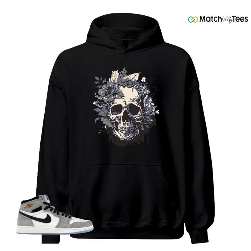 NIKE AIR JORDAN 1 HIGH COOL GREY SNEAKER Matching Tees hoodie