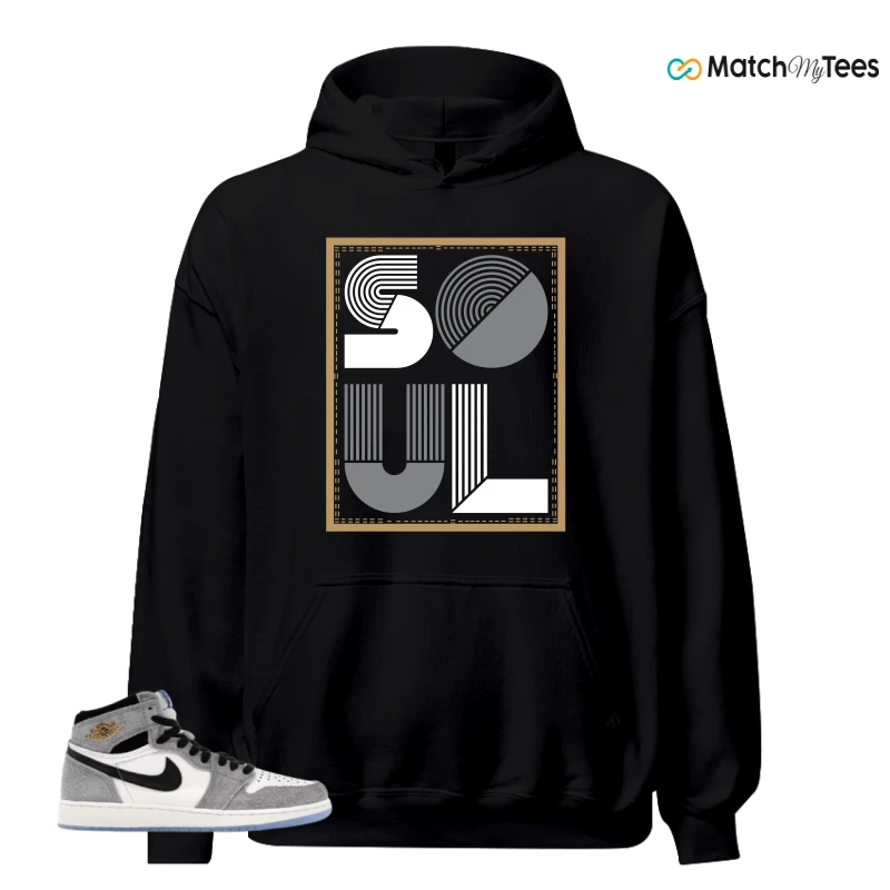 NIKE AIR JORDAN 1 HIGH COOL GREY SNEAKER Matching Tees hoodie