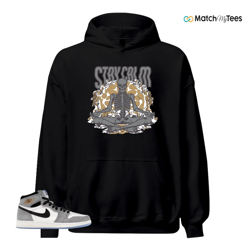 NIKE AIR JORDAN 1 HIGH COOL GREY SNEAKER Matching Tees hoodie