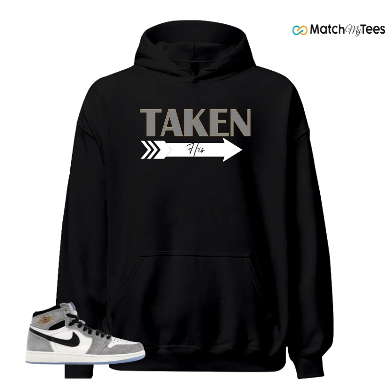 NIKE AIR JORDAN 1 HIGH COOL GREY SNEAKER Matching Tees hoodie