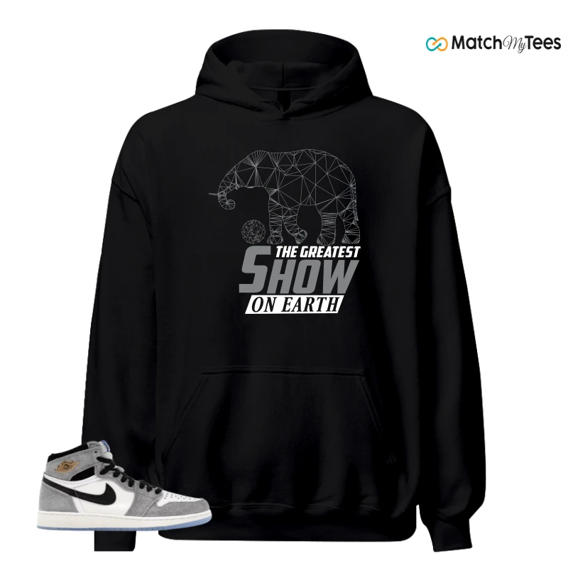 NIKE AIR JORDAN 1 HIGH COOL GREY SNEAKER Matching Tees hoodie