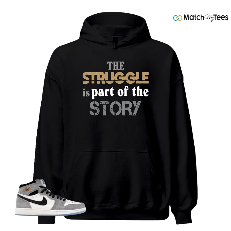 NIKE AIR JORDAN 1 HIGH COOL GREY SNEAKER Matching Tees hoodie