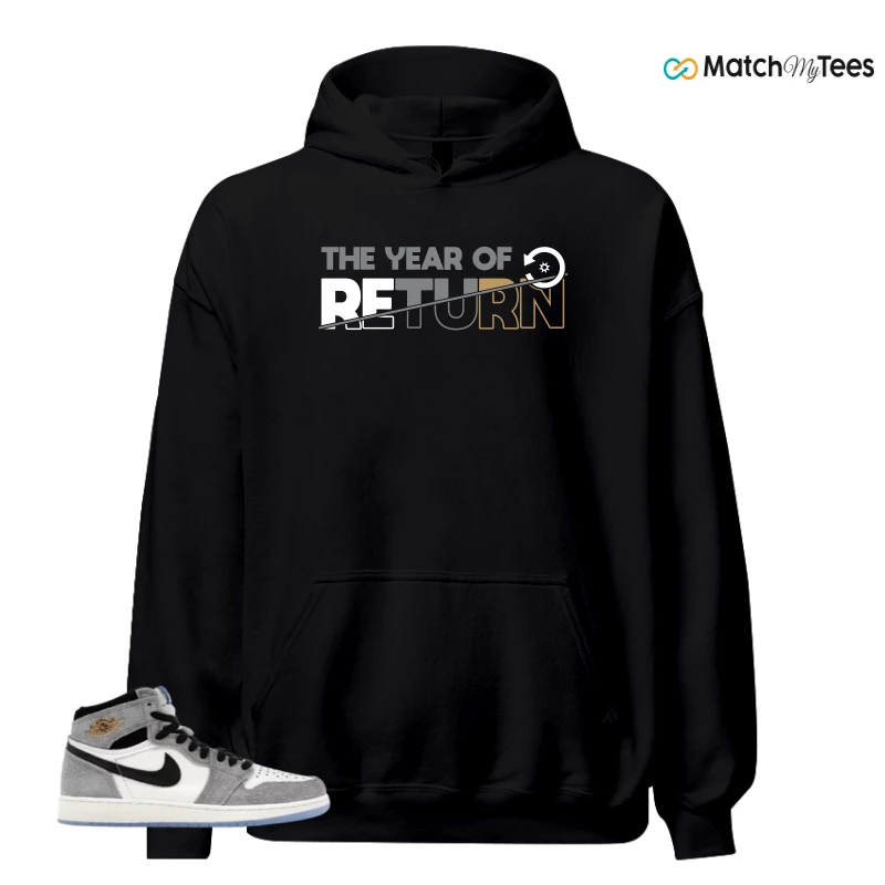 NIKE AIR JORDAN 1 HIGH COOL GREY SNEAKER Matching Tees hoodie