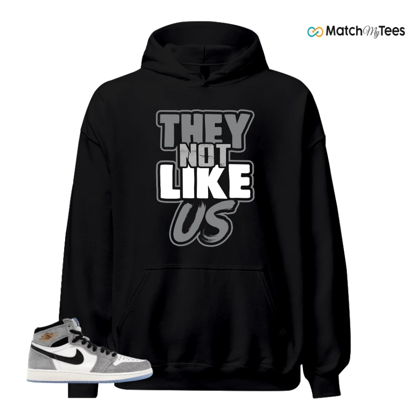 NIKE AIR JORDAN 1 HIGH COOL GREY SNEAKER Matching Tees hoodie