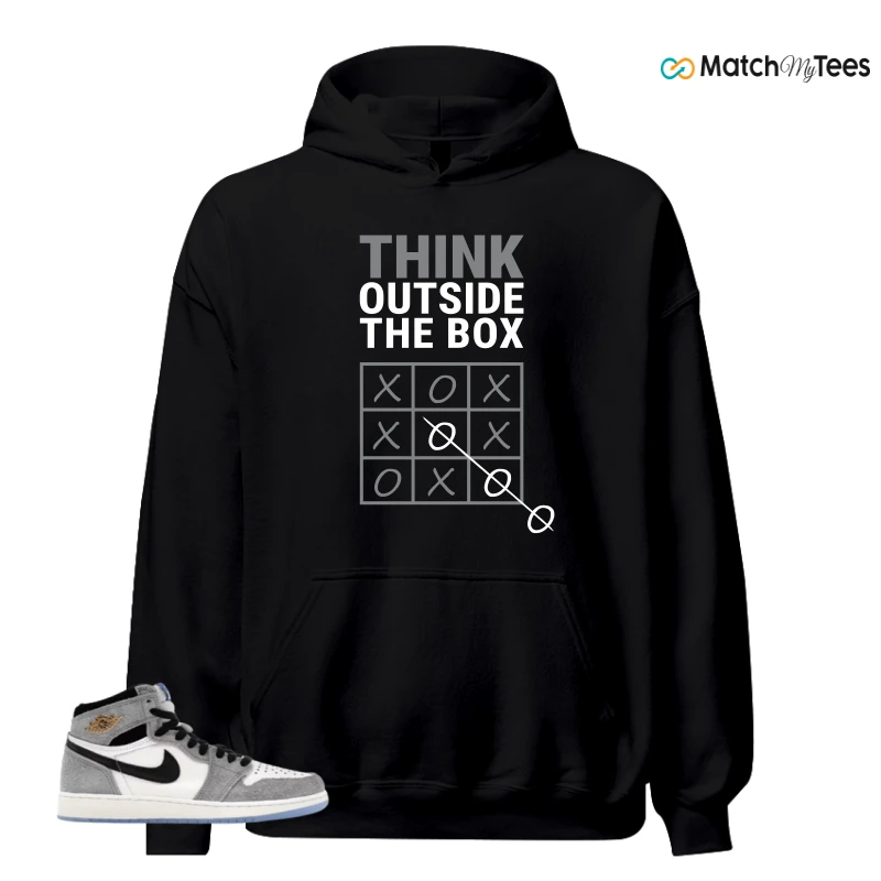 NIKE AIR JORDAN 1 HIGH COOL GREY SNEAKER Matching Tees hoodie