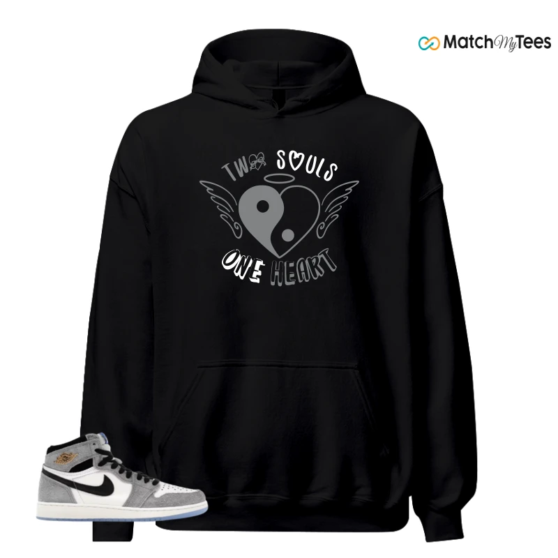 NIKE AIR JORDAN 1 HIGH COOL GREY SNEAKER Matching Tees hoodie