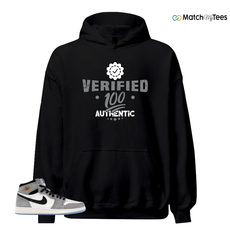 NIKE AIR JORDAN 1 HIGH COOL GREY SNEAKER Matching Tees hoodie