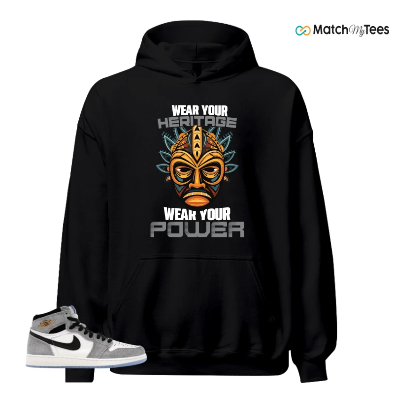 NIKE AIR JORDAN 1 HIGH COOL GREY SNEAKER Matching Tees hoodie