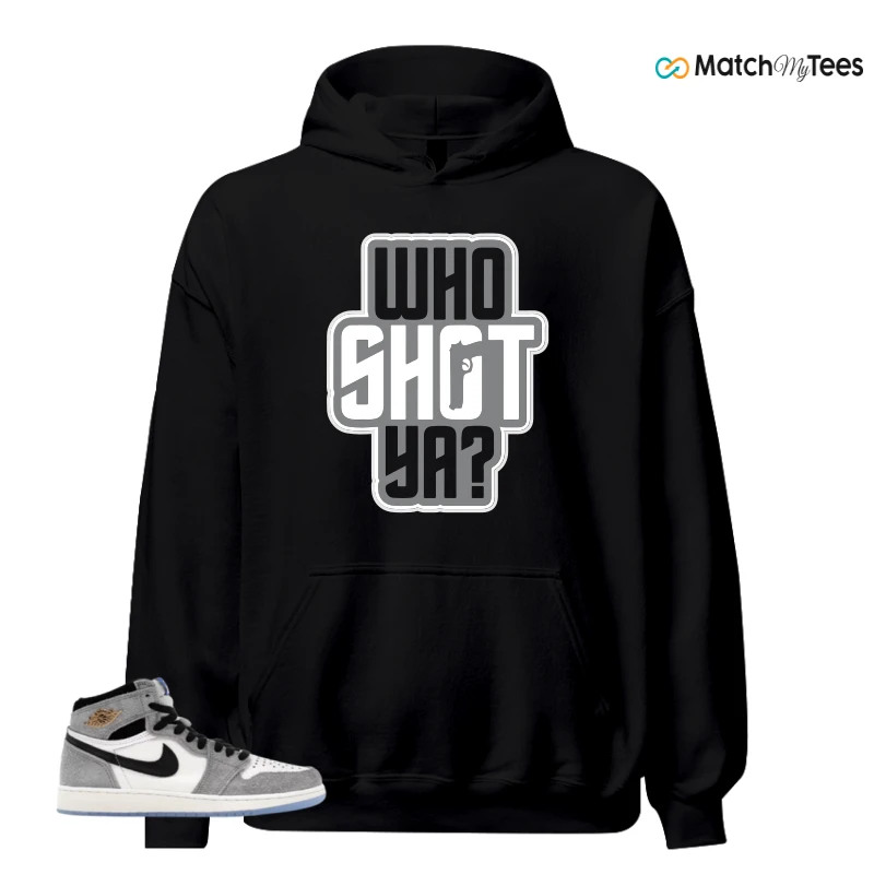 NIKE AIR JORDAN 1 HIGH COOL GREY SNEAKER Matching Tees hoodie