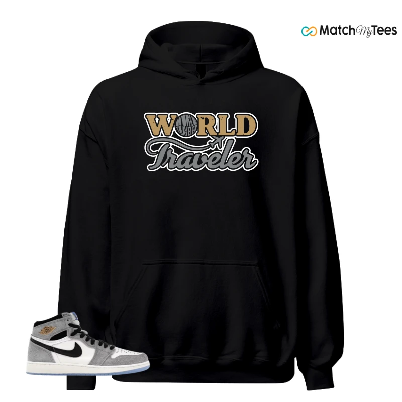 NIKE AIR JORDAN 1 HIGH COOL GREY SNEAKER Matching Tees hoodie