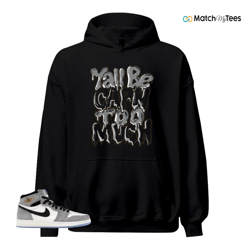 NIKE AIR JORDAN 1 HIGH COOL GREY SNEAKER Matching Tees hoodie