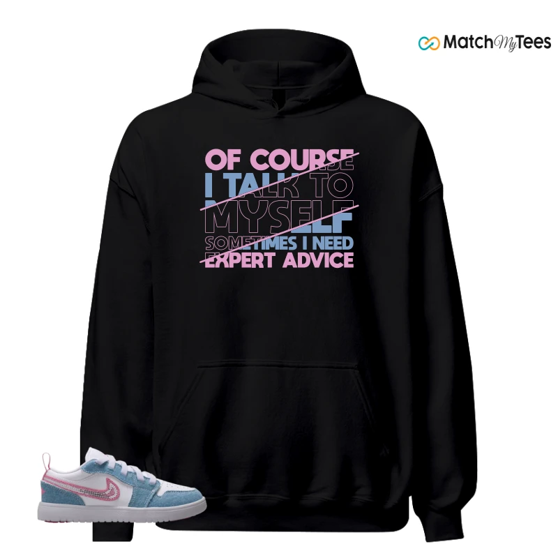 NIKE AIR JORDAN 1 LOW GS DENIM SEQUIN SNEAKER Matching Tees hoodie