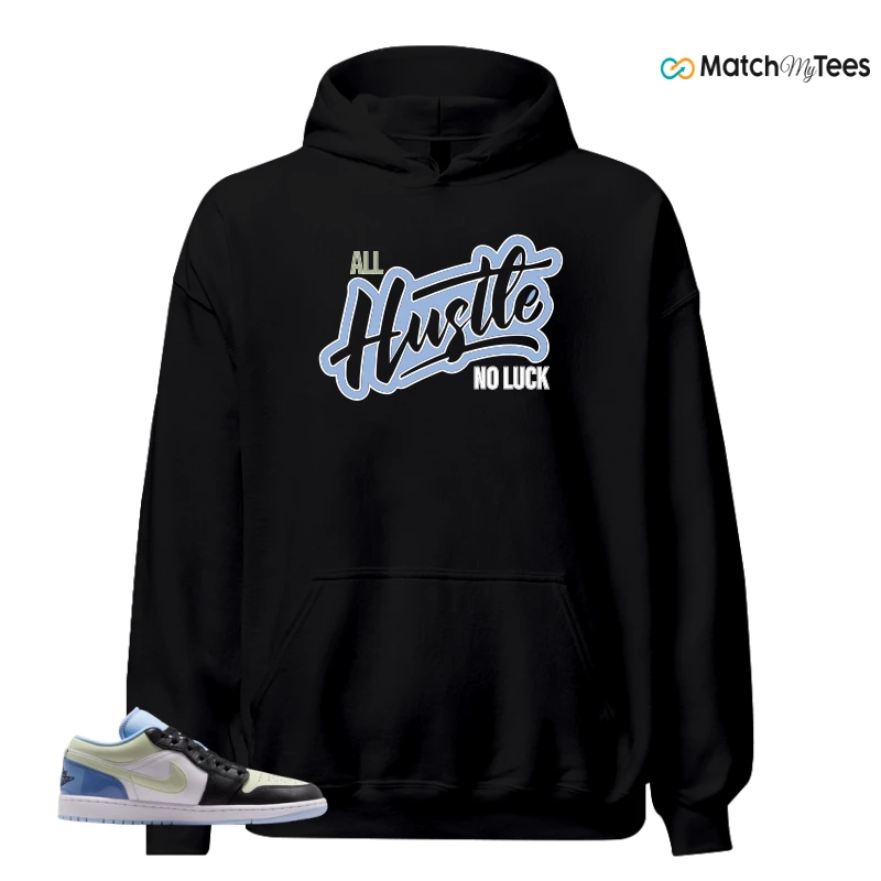 NIKE AIR JORDAN 1 LOW MISMATCHED PATENT SNEAKER Matching Tees hoodie