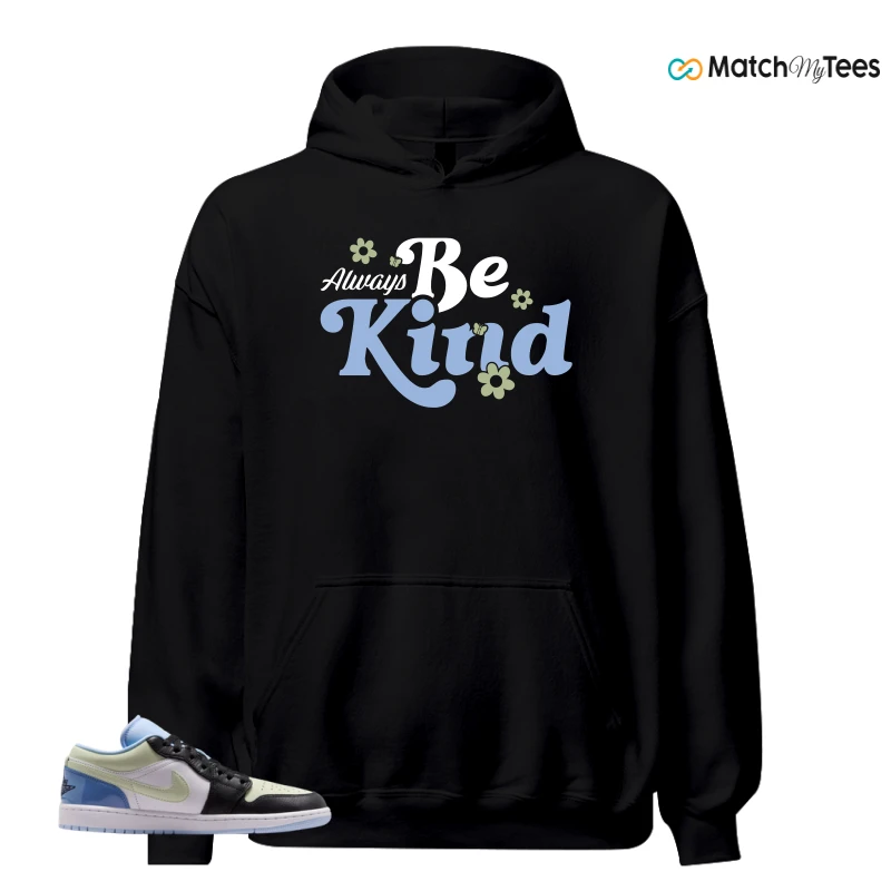 NIKE AIR JORDAN 1 LOW MISMATCHED PATENT SNEAKER Matching Tees hoodie