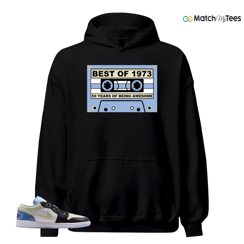 NIKE AIR JORDAN 1 LOW MISMATCHED PATENT SNEAKER Matching Tees hoodie