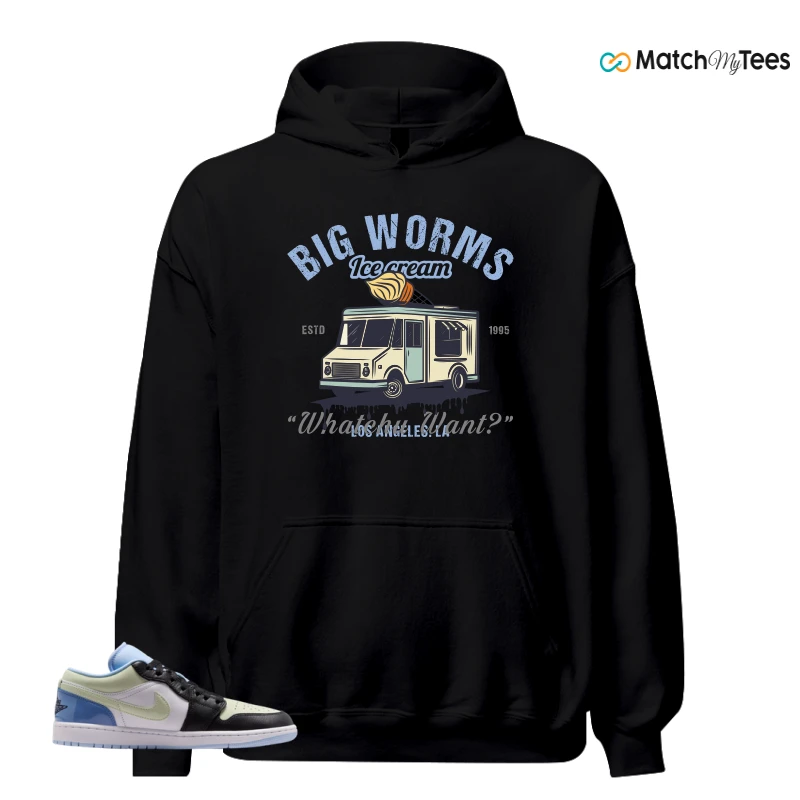 NIKE AIR JORDAN 1 LOW MISMATCHED PATENT SNEAKER Matching Tees hoodie