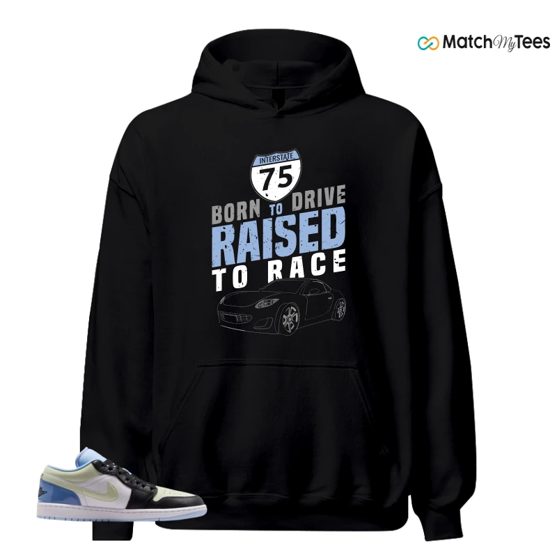 NIKE AIR JORDAN 1 LOW MISMATCHED PATENT SNEAKER Matching Tees hoodie