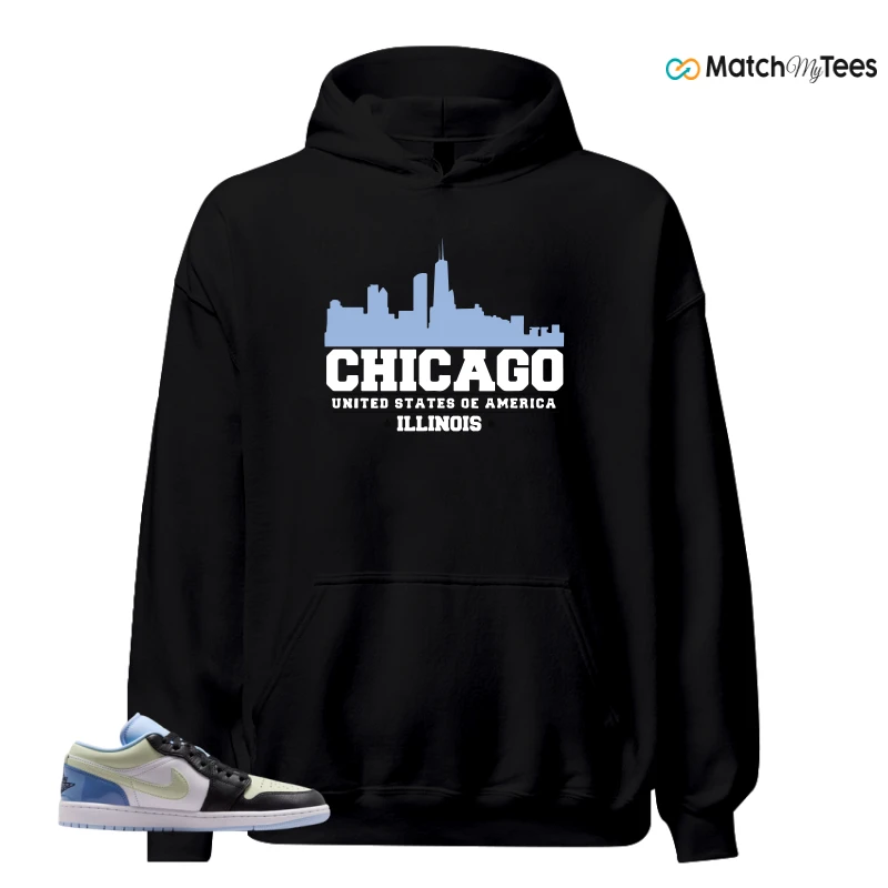 NIKE AIR JORDAN 1 LOW MISMATCHED PATENT SNEAKER Matching Tees hoodie
