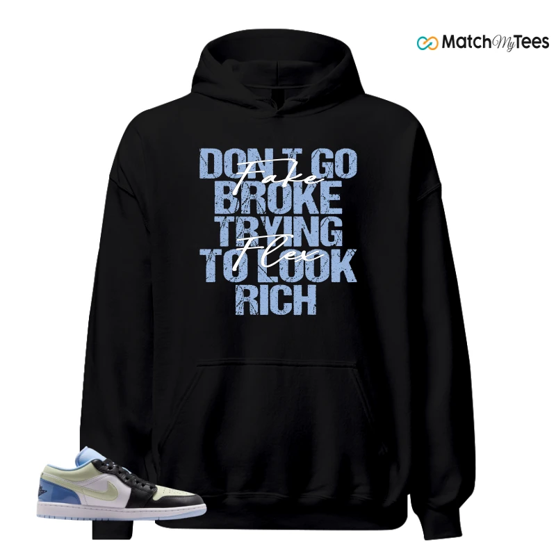 NIKE AIR JORDAN 1 LOW MISMATCHED PATENT SNEAKER Matching Tees hoodie