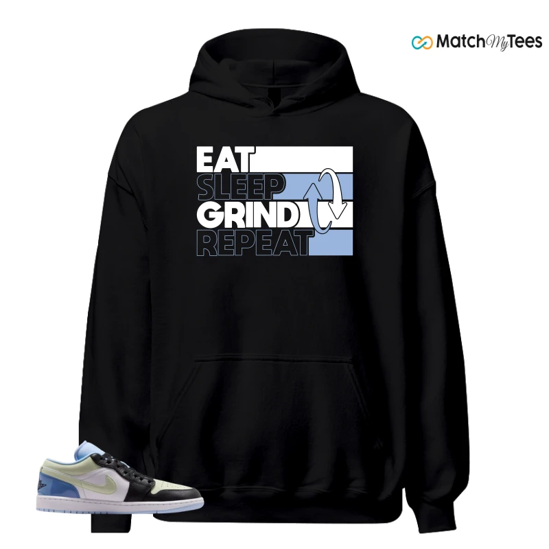 NIKE AIR JORDAN 1 LOW MISMATCHED PATENT SNEAKER Matching Tees hoodie