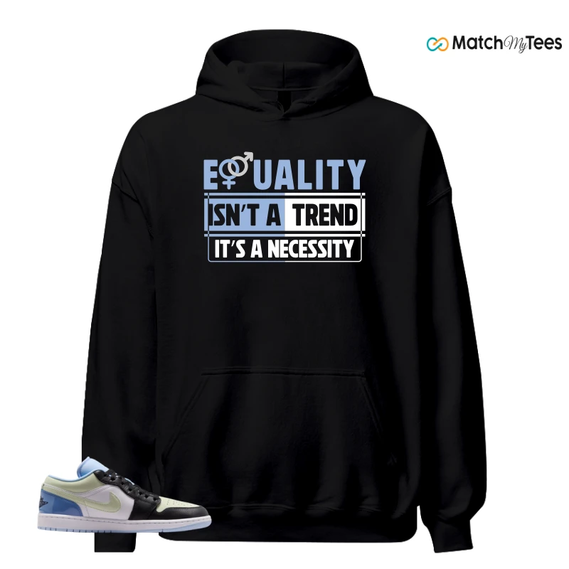 NIKE AIR JORDAN 1 LOW MISMATCHED PATENT SNEAKER Matching Tees hoodie