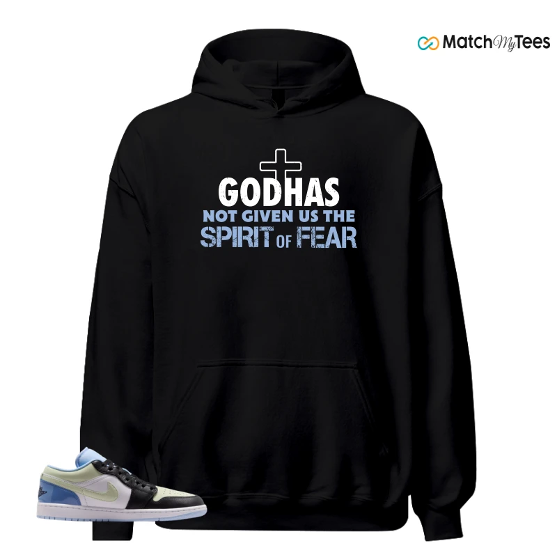 NIKE AIR JORDAN 1 LOW MISMATCHED PATENT SNEAKER Matching Tees hoodie