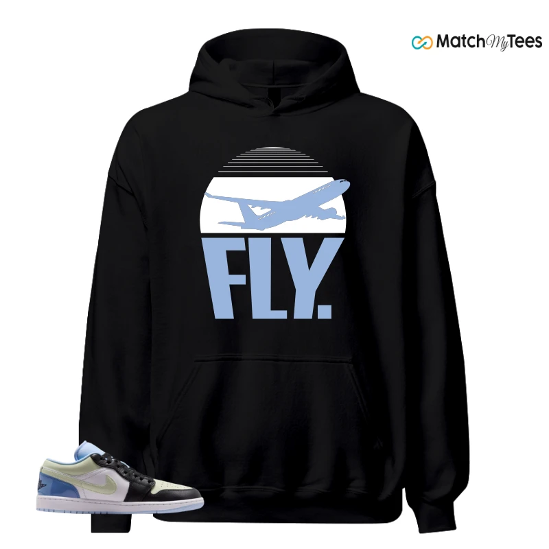 NIKE AIR JORDAN 1 LOW MISMATCHED PATENT SNEAKER Matching Tees hoodie