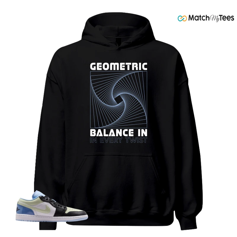 NIKE AIR JORDAN 1 LOW MISMATCHED PATENT SNEAKER Matching Tees hoodie