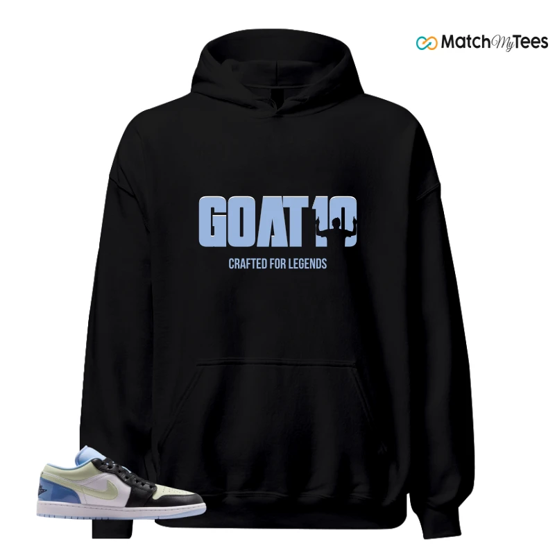 NIKE AIR JORDAN 1 LOW MISMATCHED PATENT SNEAKER Matching Tees hoodie