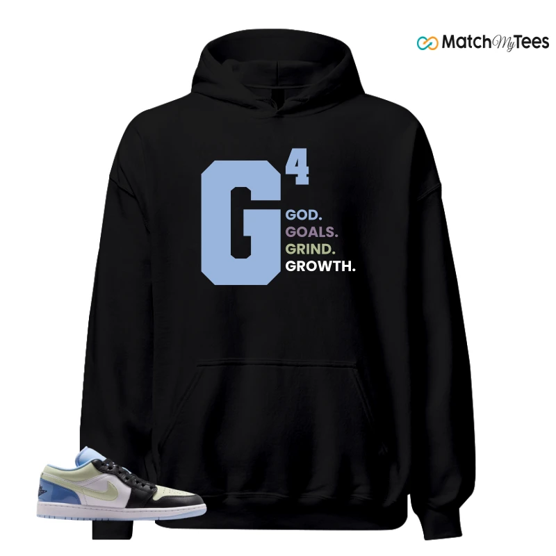 NIKE AIR JORDAN 1 LOW MISMATCHED PATENT SNEAKER Matching Tees hoodie
