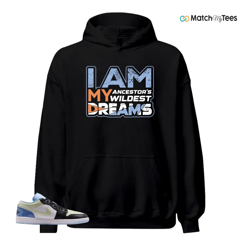 NIKE AIR JORDAN 1 LOW MISMATCHED PATENT SNEAKER Matching Tees hoodie