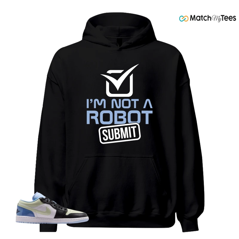 NIKE AIR JORDAN 1 LOW MISMATCHED PATENT SNEAKER Matching Tees hoodie