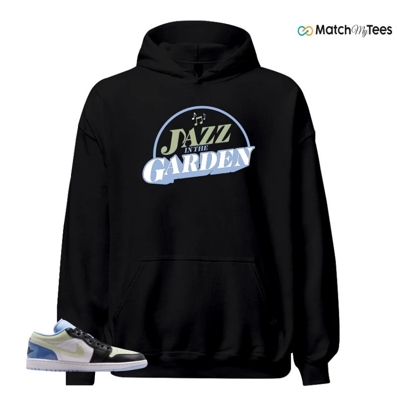 NIKE AIR JORDAN 1 LOW MISMATCHED PATENT SNEAKER Matching Tees hoodie