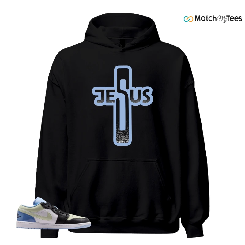 NIKE AIR JORDAN 1 LOW MISMATCHED PATENT SNEAKER Matching Tees hoodie