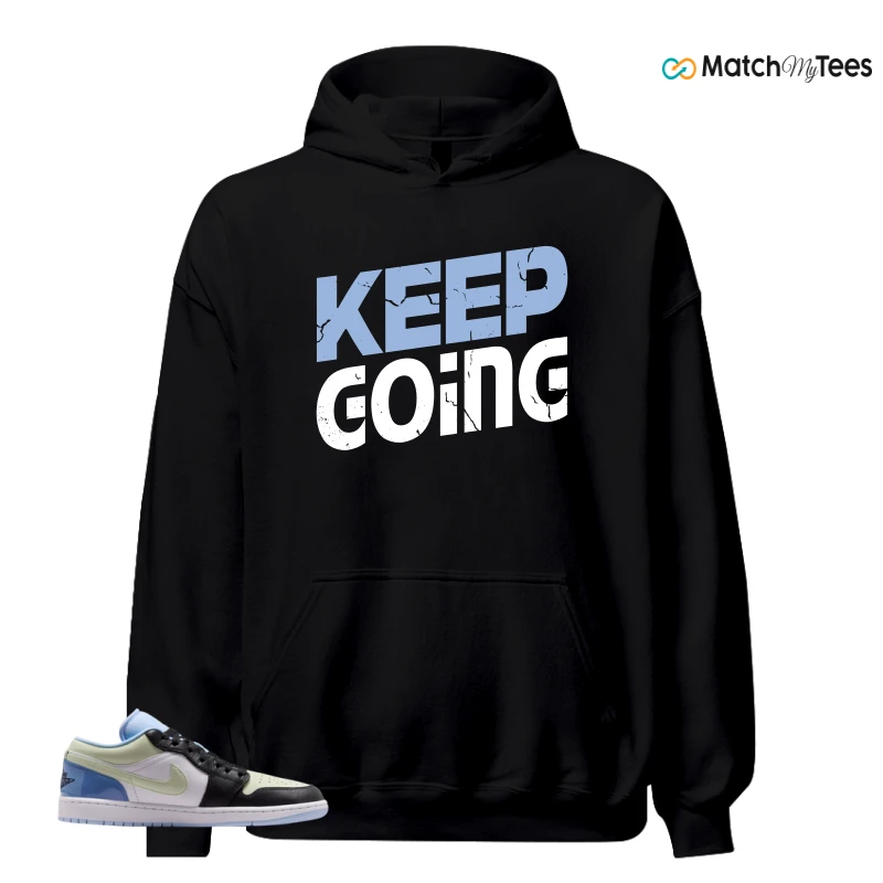 NIKE AIR JORDAN 1 LOW MISMATCHED PATENT SNEAKER Matching Tees hoodie