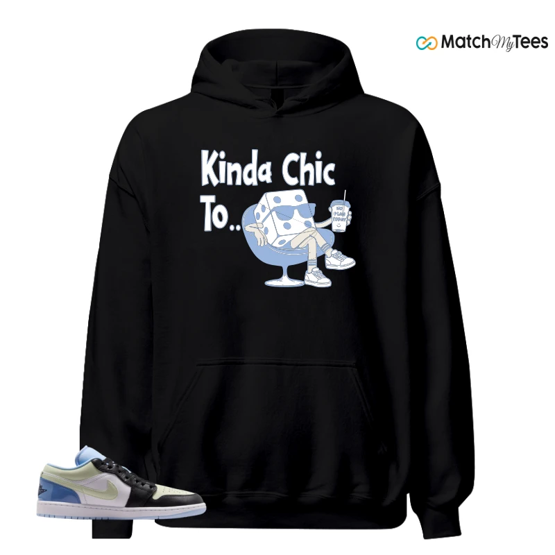 NIKE AIR JORDAN 1 LOW MISMATCHED PATENT SNEAKER Matching Tees hoodie