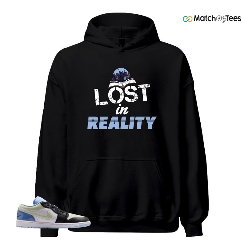 NIKE AIR JORDAN 1 LOW MISMATCHED PATENT SNEAKER Matching Tees hoodie