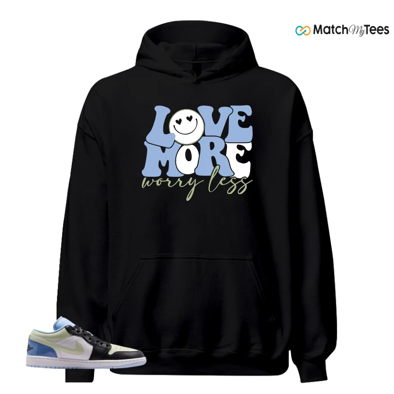 NIKE AIR JORDAN 1 LOW MISMATCHED PATENT SNEAKER Matching Tees hoodie