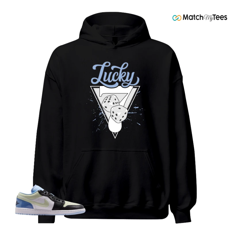 NIKE AIR JORDAN 1 LOW MISMATCHED PATENT SNEAKER Matching Tees hoodie